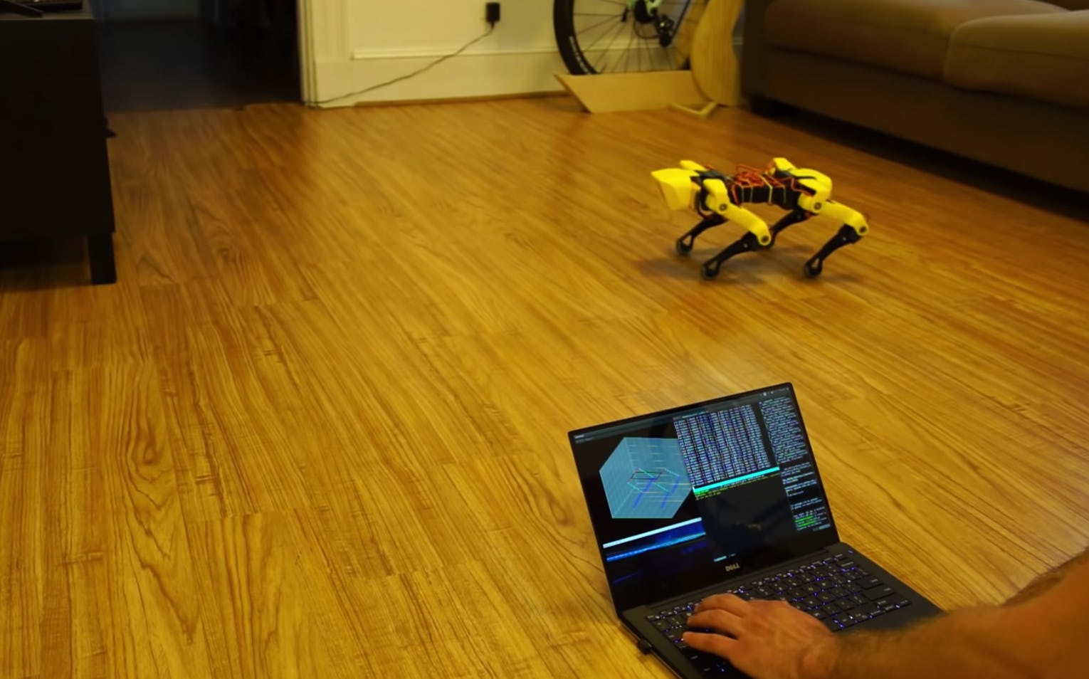 diy boston dynamics robot