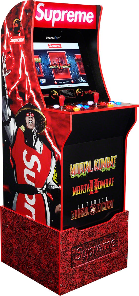 Supreme Mortal Kombat Arcade Game