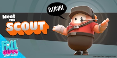 Team Fortress 2, Fall Guys Crossover, Scout