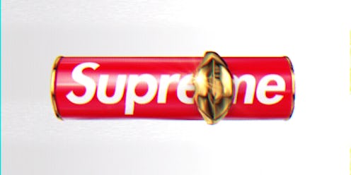 MatteTrance Lipstick in Supreme from Supreme x Pat McGrath Labs collab.