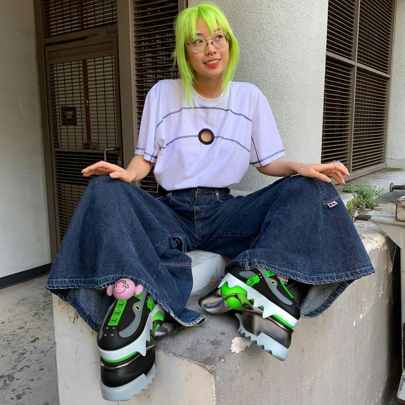 Nathalie Nguyen, the model and artist behind Happy99