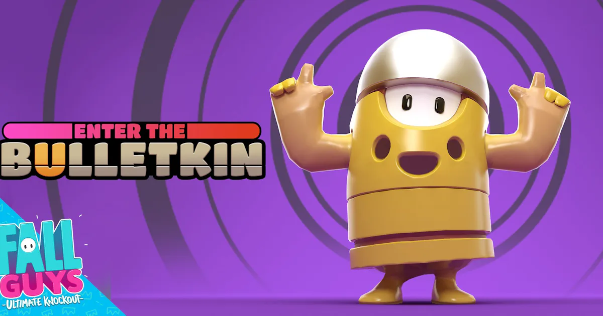 Fall Guys Bullet Kin Skin How To Get The Enter The Gungeon Crossover