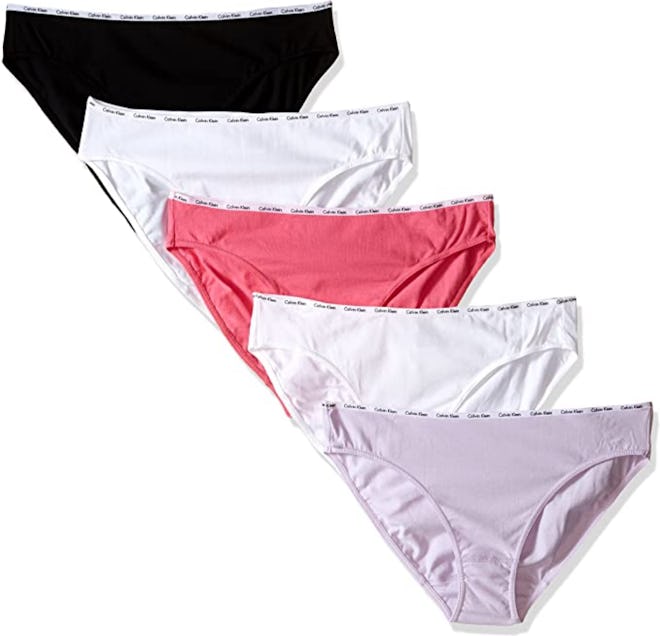 Calvin Klein Women's Cotton Stretch Logo Bikini Panty (5 Pack)