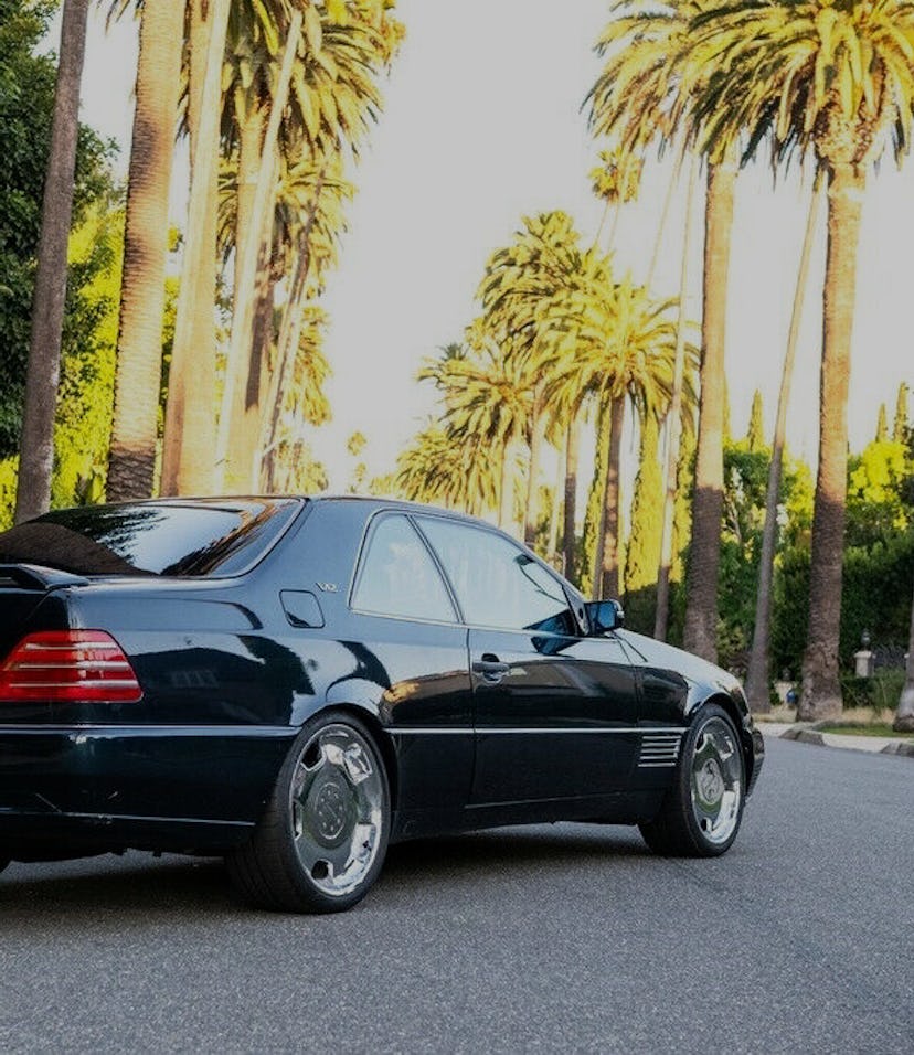 A 1996 Mercedes-Benz S-Class S600 once owned by Michael Jordan