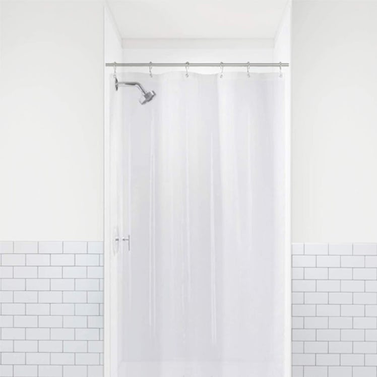 LiBa PEVA 8G Small Bathroom Shower Stall Curtain Liner