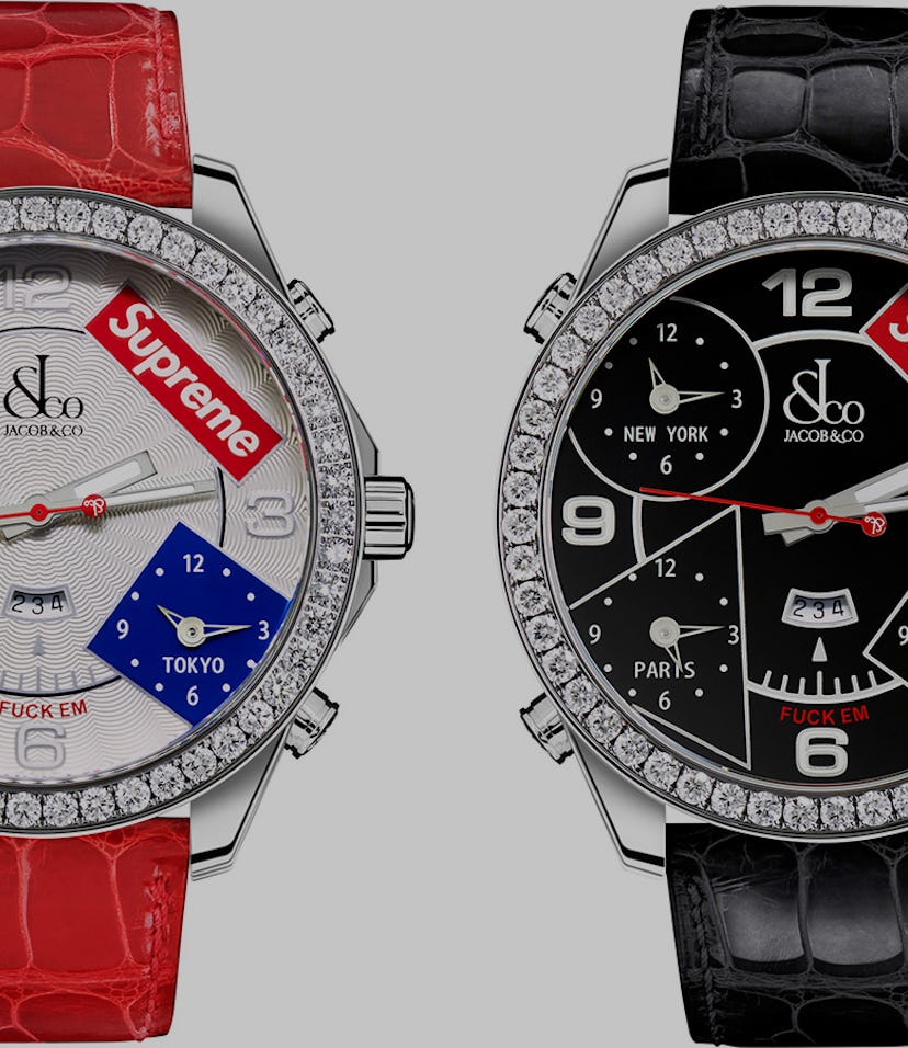 Supreme Jacob & Co. Diamond Watch