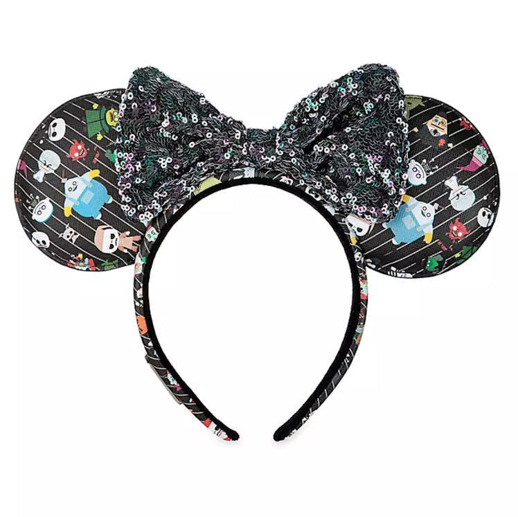 The Nightmare Before Christmas Minnie Mouse Ear Headband by Loungefly