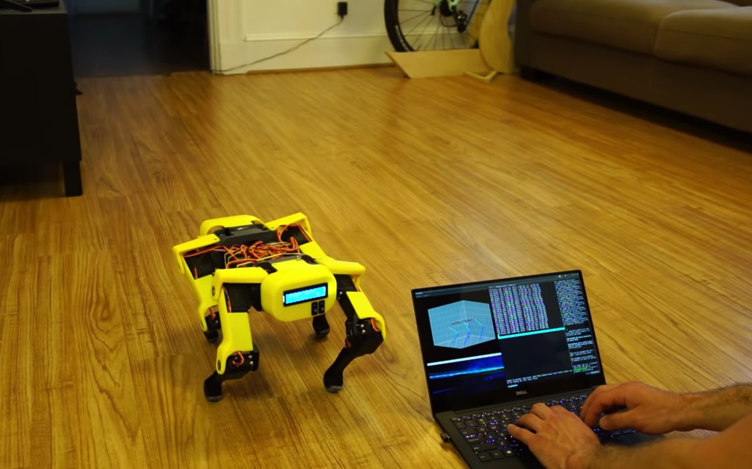 spot micro robot dog