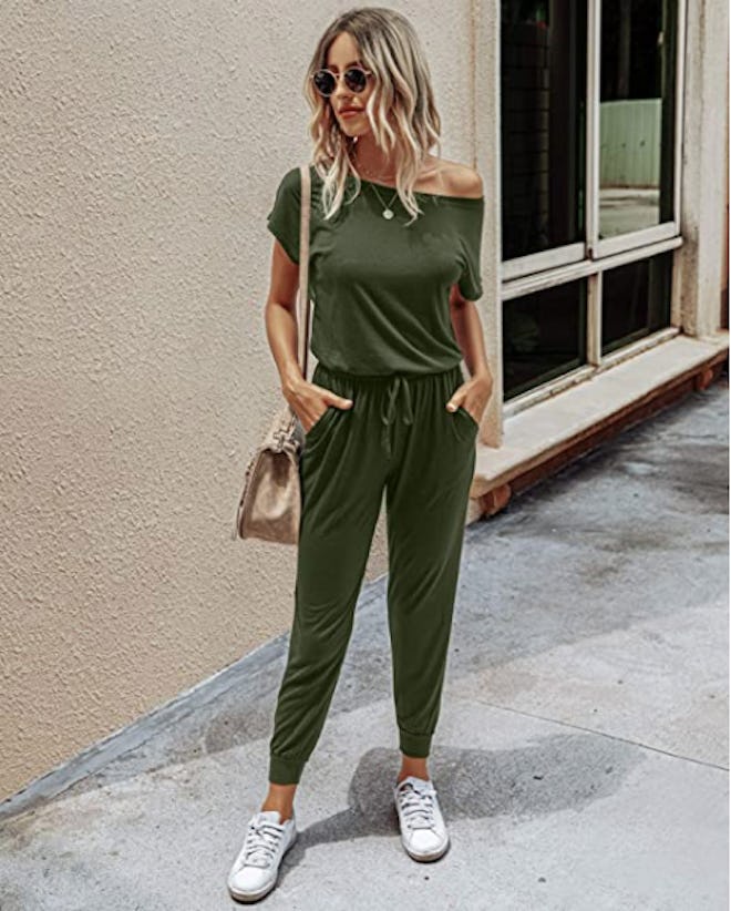 PRETTYGARDEN Off The Shoulder Jumpsuit