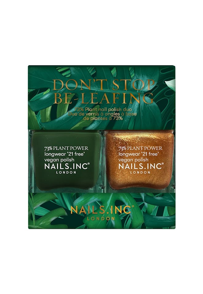 Don't Stop Be-Leafing Plant Based Nail Polish Duo