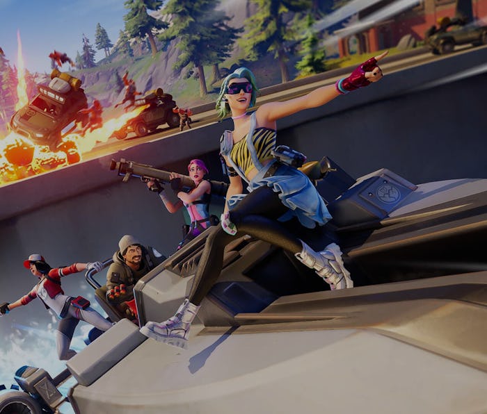A screenshot from an Epic Games title