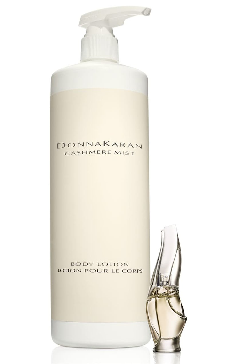 Donna Karan Cashmere Mist Jumbo Body Lotion & Travel Size Eau de Parfum