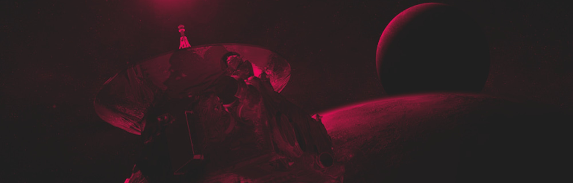 NASA's New Horizons captured close-up images of Pluto.