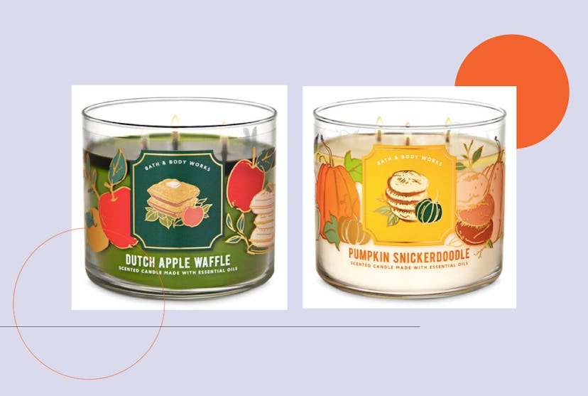 Bath & Body Works fall candles are here