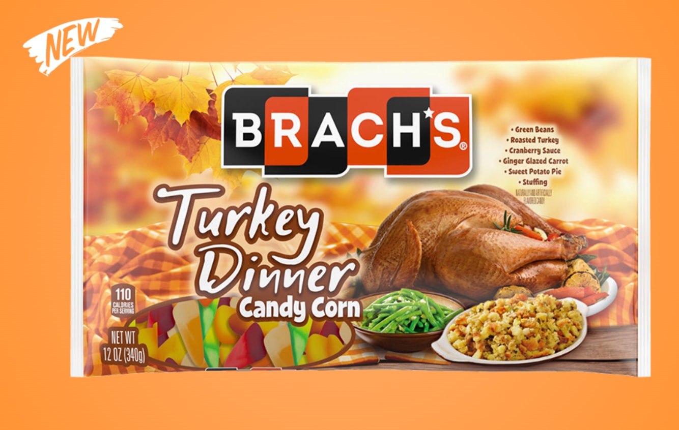 Brach's Turkey Dinner Candy Corn Offers A Mix Of Thanksgiving Flavors