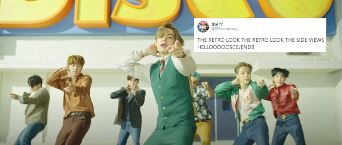 The Tweets About Bts Dynamite Teaser Video Are Praising Its Retro Vibes