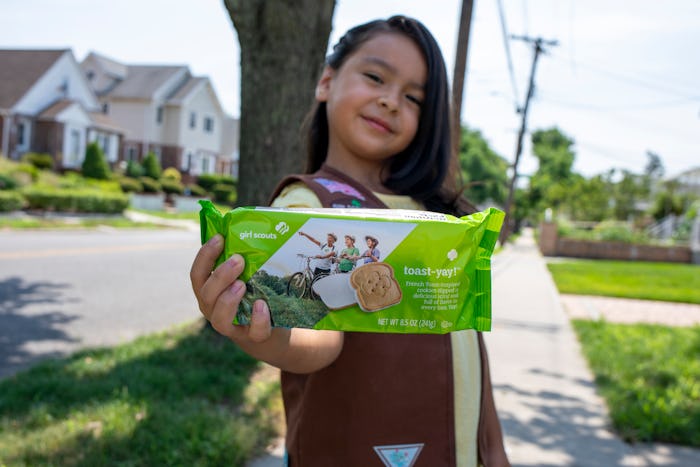 New Girl Scout Cookies, Toast-Yay!, will be available soon