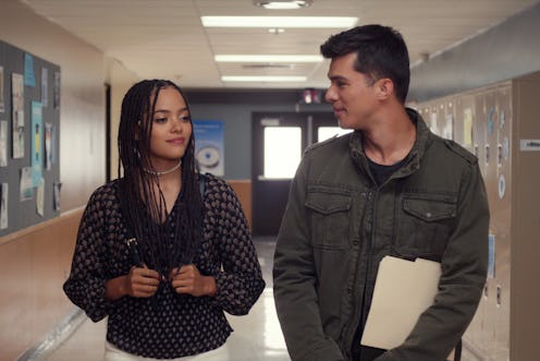 Quintess Swindell as Tabitha & Andrew Jacobs as Ben in 'Trinkets' Season 2 via Netflix press site