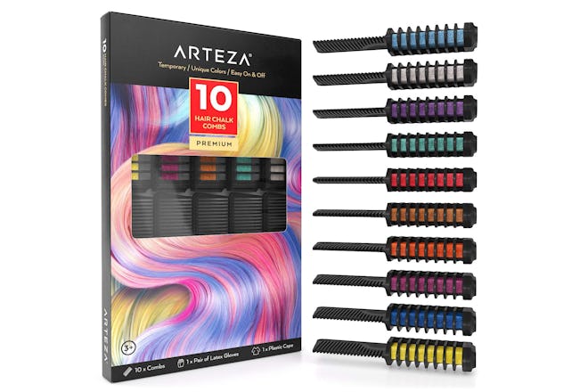 Arteza Hair Chalk Combs