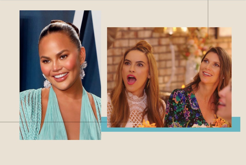 Chrissy Teigen Questioned The Reality Of Selling Sunset & Chrishell Responded