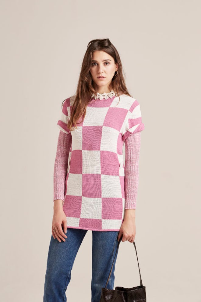 Alice Damier Knitted Sweater 