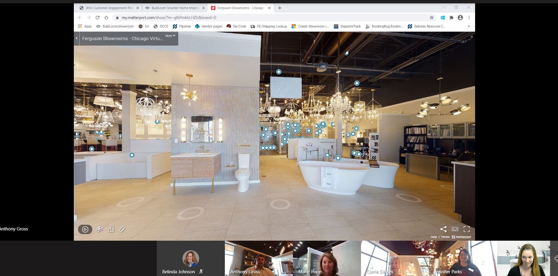 The Ferguson virtual showroom.
