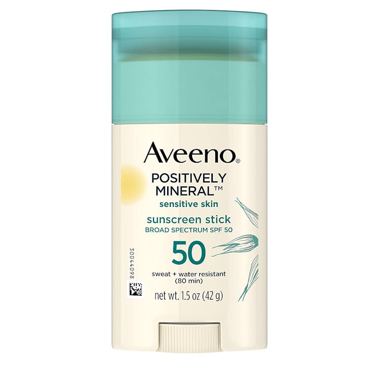 Aveeno Positively Mineral SPF 50 Sunscreen Stick  