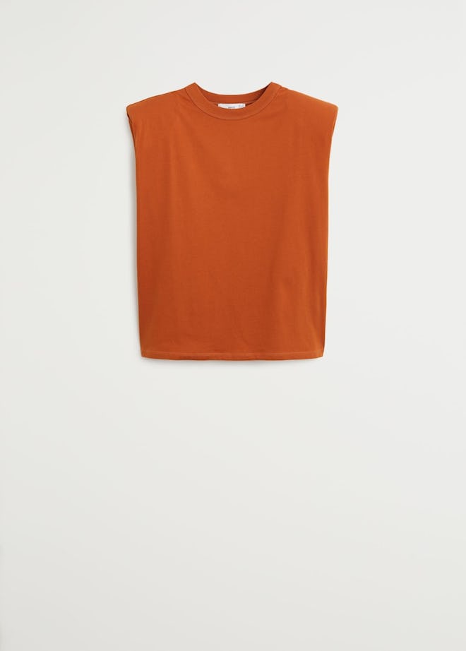 Mango Shoulder Pad T-Shirt