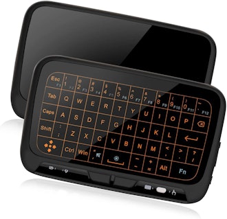ILEBYGO Mini Wireless Keyboard Touchpad Combo