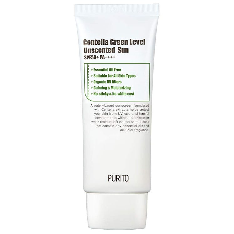 PURITO Centella Green Level Unscented Sun SPF50+ PA++++ 