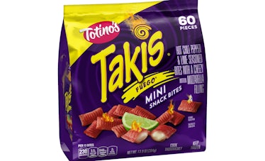 Totino’s Takis Fuego Mini Snack Bites are available at retailers nationwide.