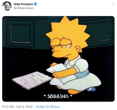 the simpsons mike pompeo