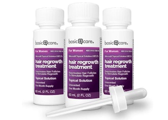 Amazon Basic Care Hair Minoxidil Topical Solution, 2% 