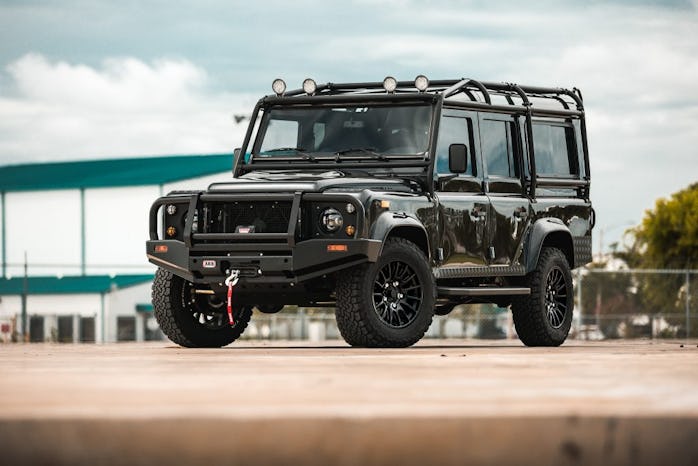 Take a Defender, but make it defend the environment, too.