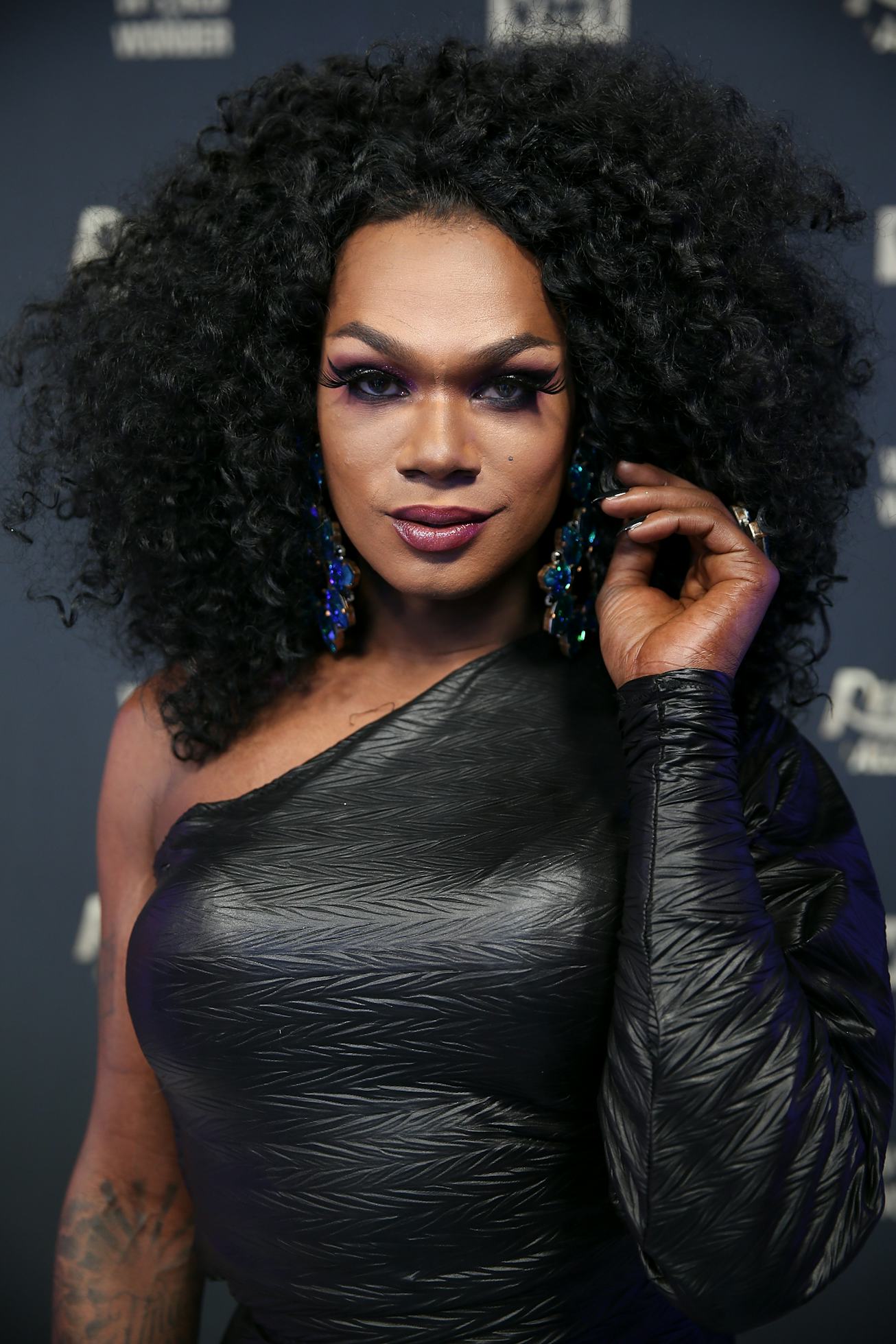 Drag queens Chi Chi DeVayne attends "RuPaul's Drag Race All Stars" Meet The Queens on January 17, 20...