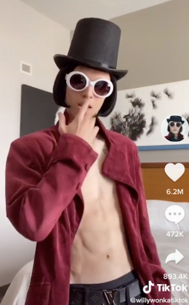 Willy wonka dance tiktok