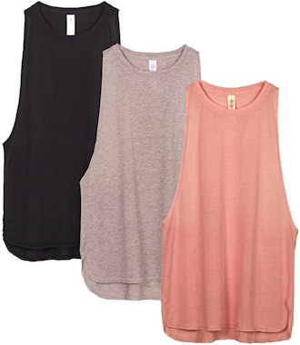 icyzone Workout Tank Tops (3-Pack)