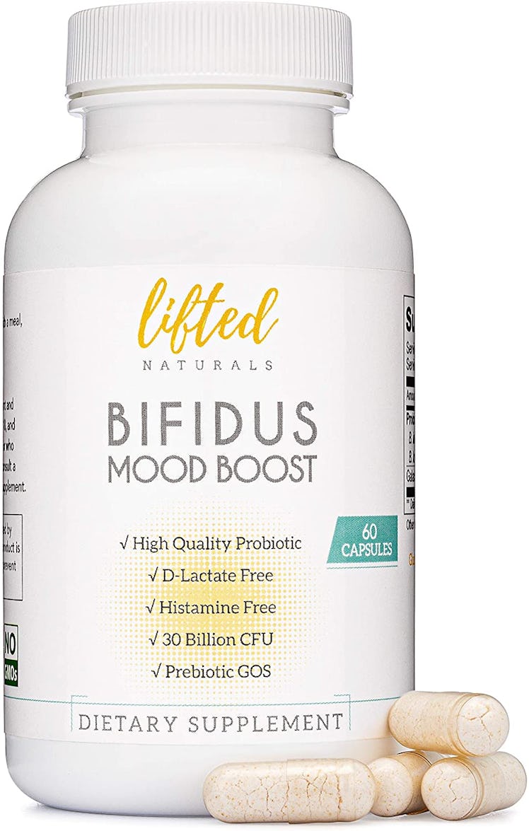 Lifted Naturals Bifidus Mood Boost Probiotic (60 Capsules)