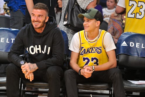 Romeo and David Beckham