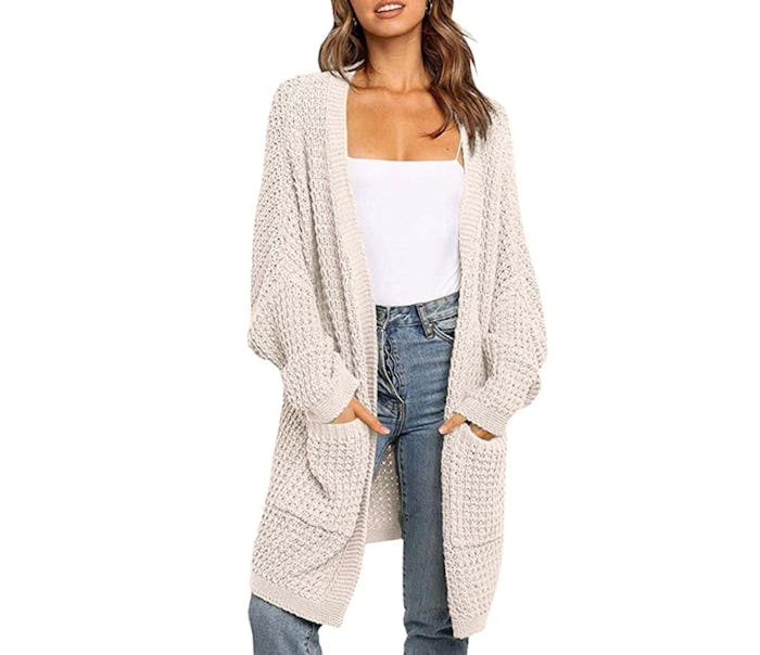 YIBOCK Cable Knit Cardigan