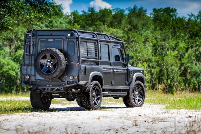 An electric Land Rover Defender from ECD.