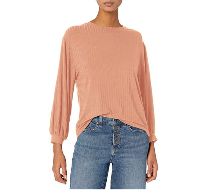 Daily Ritual Ribbed Knit Top