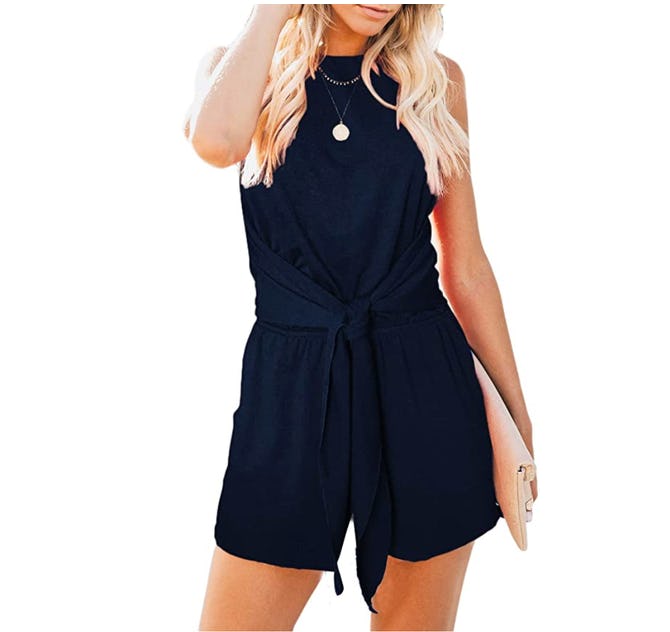 ZESICA Halter Romper