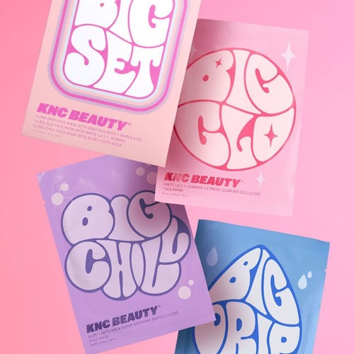 KNC Beauty's new face mask pack comes with three different types of masks.