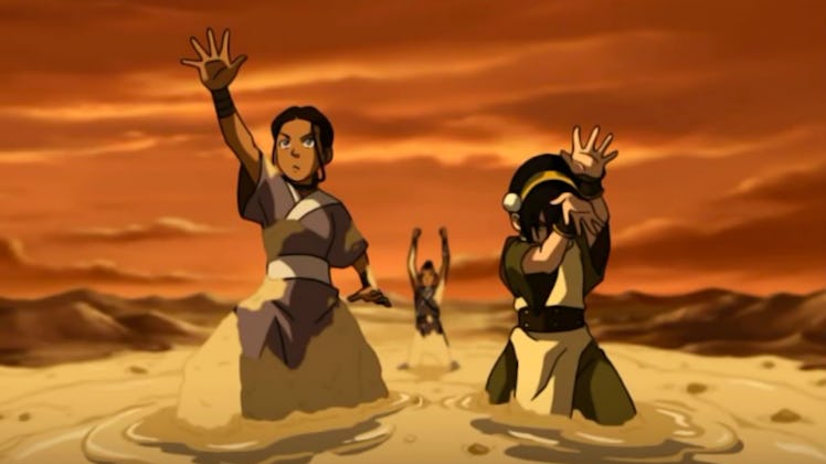 katara toph avatar the last airbender