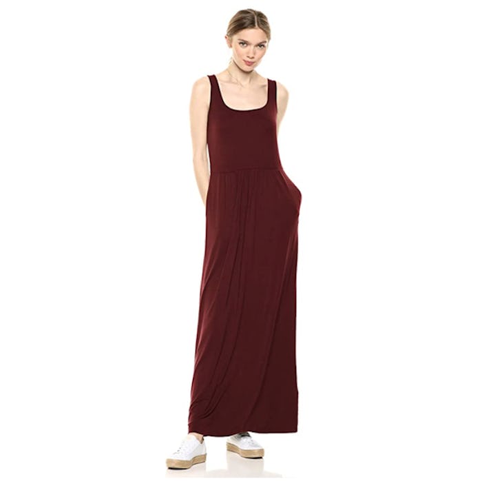 Daily Ritual Empire-Waist Maxi Dress