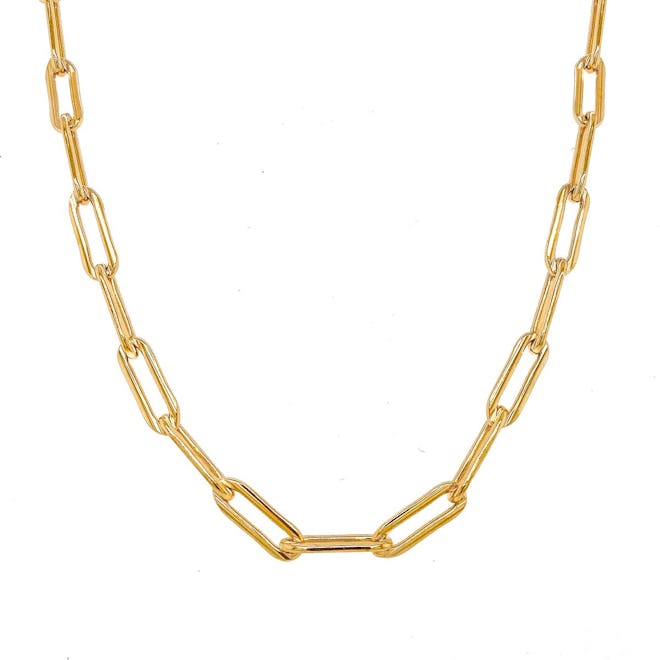 Dylan Paperclip Chain Necklace
