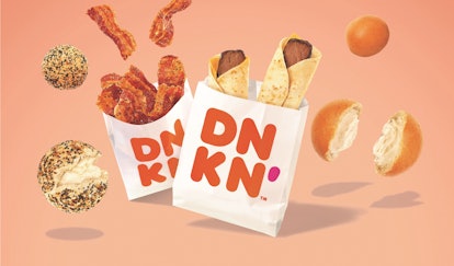 dunkin donuts new fall snacking menu