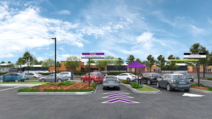 Taco Bell's new Go Mobile restaurants will include a mobile pickup only drive-thru lane.
