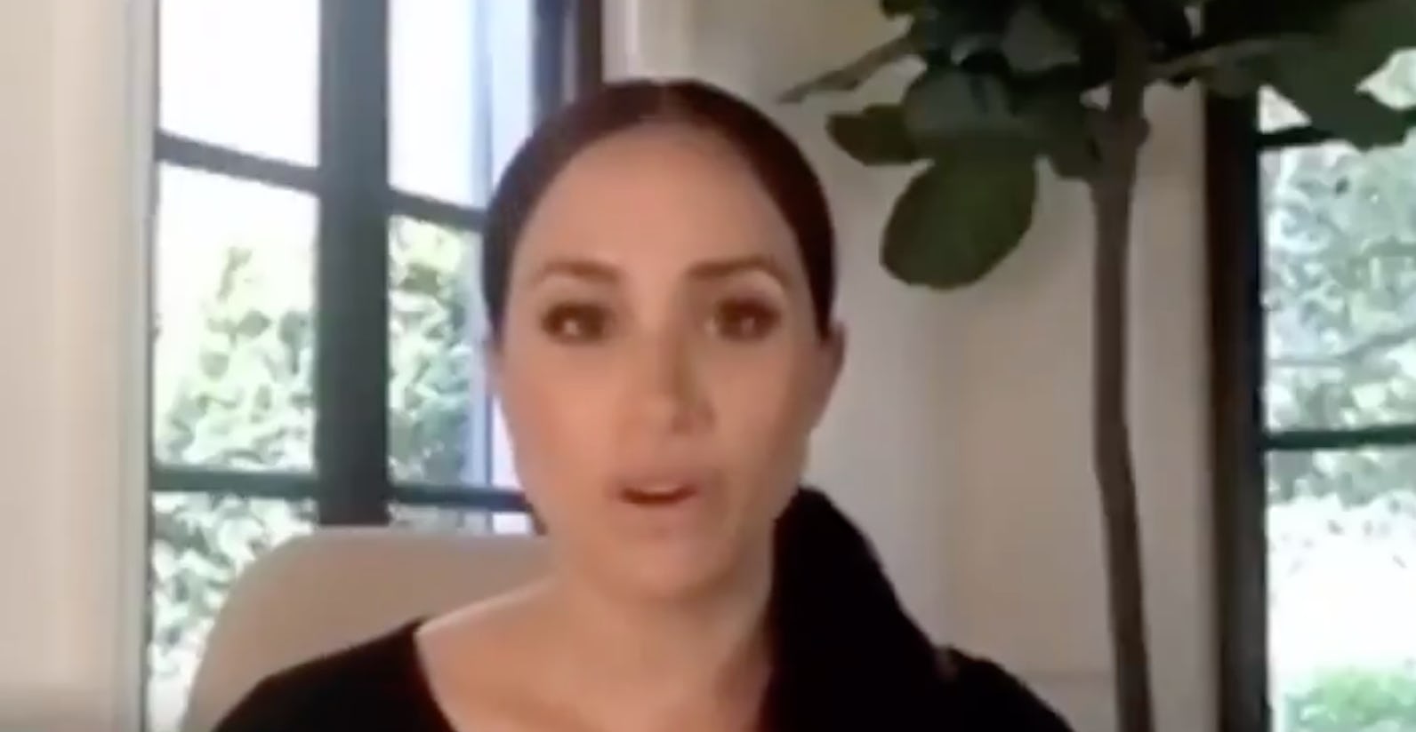 Meghan Markle at Michelle Obama's Virtual Voting Party